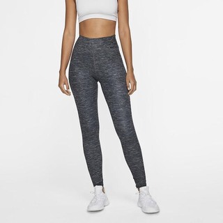 Leggings Nike One Luxe Heathered Mid-Rise Dama Negrii | ANCX-24079